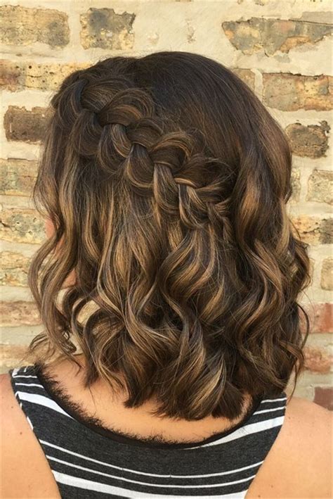 shoulder length hairstyles for prom