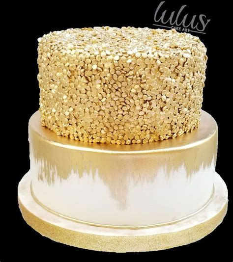 30 Exclusive Picture Of Gold Birthday Cake Gold