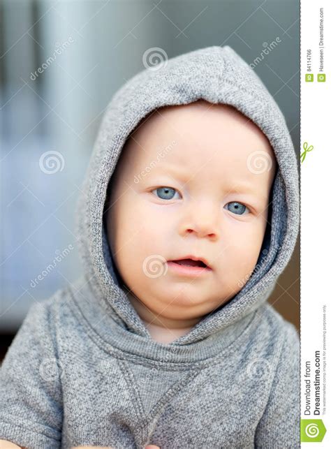 Baby Boy With Blue Eyes Stock Photo Image Of Baby Cute 84114766