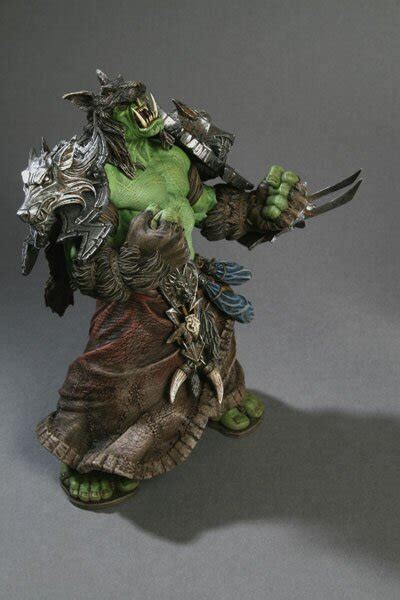 World Of Warcraft Orc Shaman Rehgar Earthfury Collector Figure Dc0002