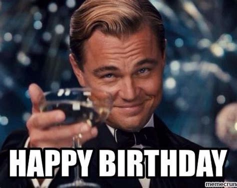 41st Birthday November 11 2015 Cheers Meme Leonardo Dicaprio Gatsby