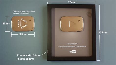 Some creators make custom youtube play button when they cross a certain milestone. YouTube Silver Play Button Teardown - Brainfoo