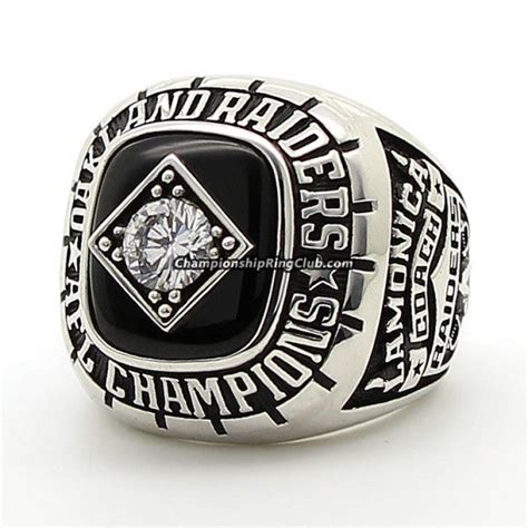 Oakland Raiders 1967 Afl Championship Ring