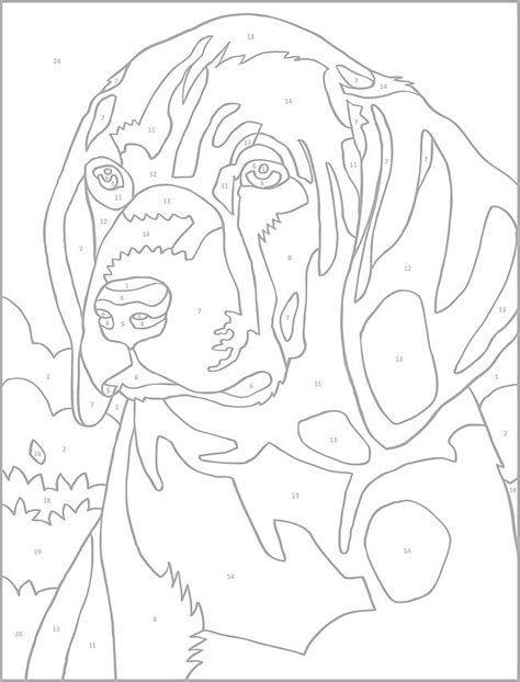 Welcome To Dover Publications Coloring Books Dog Coloring Page