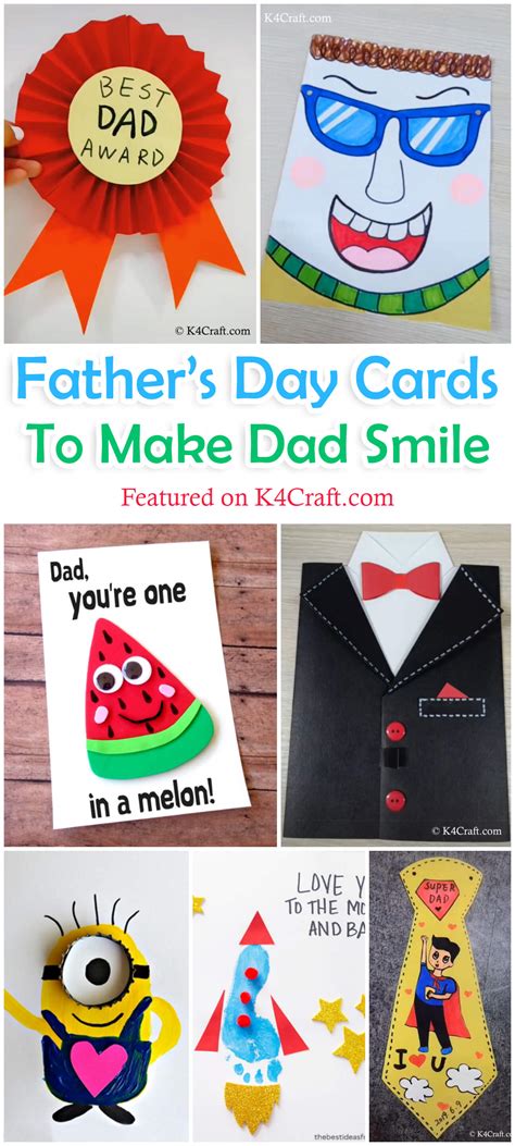 Jun 16, 2021 · diy father's day gifts for dad you can make in 1 hour or less. diy-fathers-day-cards-to-make-dad-smile-pin • K4 Craft