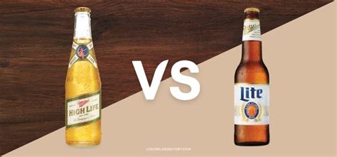 Miller High Life Vs Miller Lite Beer What S The Difference