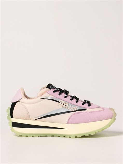 Stella Mccartney Outlet Reclypse Sneakers In Recycled Fabric Orchid