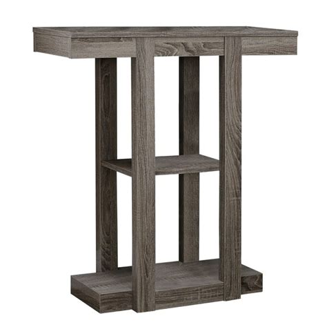 Shop Reclaimed Dark Taupe 32 Inch Console Accent Table Overstock