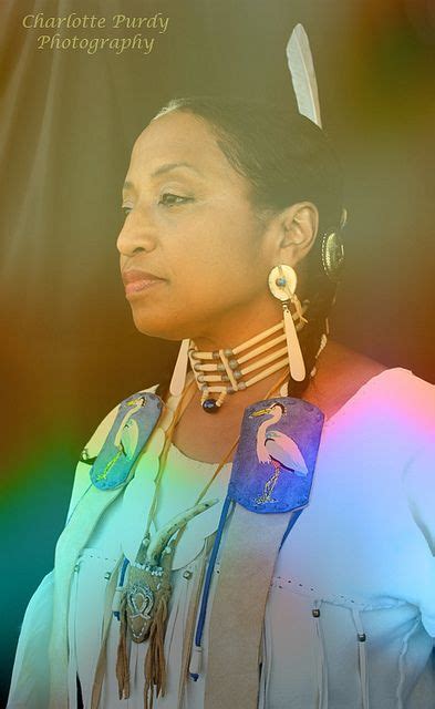 Monacan Indian Nation Powwow Modern Native American Woman By