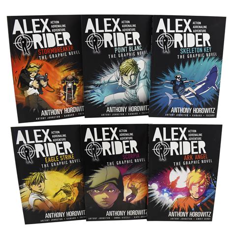 Alex Rider The Graphic Novel Collection 6 Books Box Set Ages 9 14 — Books2door