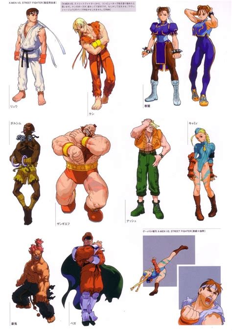 Sf20th The Art Of Street Fighter Parte 2 Street Fighter Characters Street Fighter Art