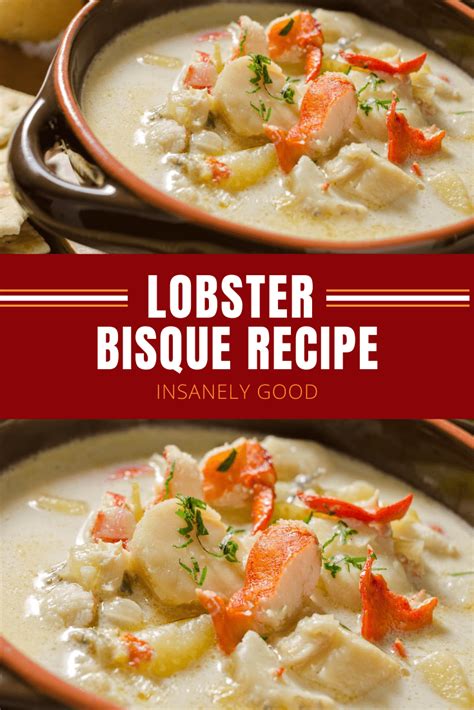 Lobster Bisque Recipe Insanely Good