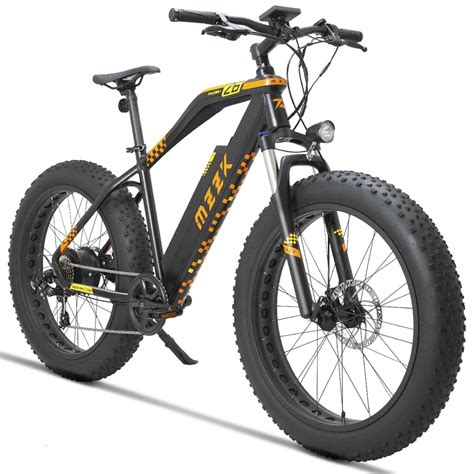 Mzzk 500w Electric Mountain Snow Bike Gearscoot