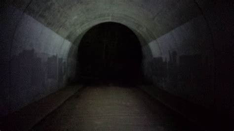 Long Dark Tunnels Underground Tunnels Album Art Design Train Tunnel