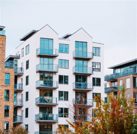 White Residential Modern Purpose Built Block In London Erikas Grig