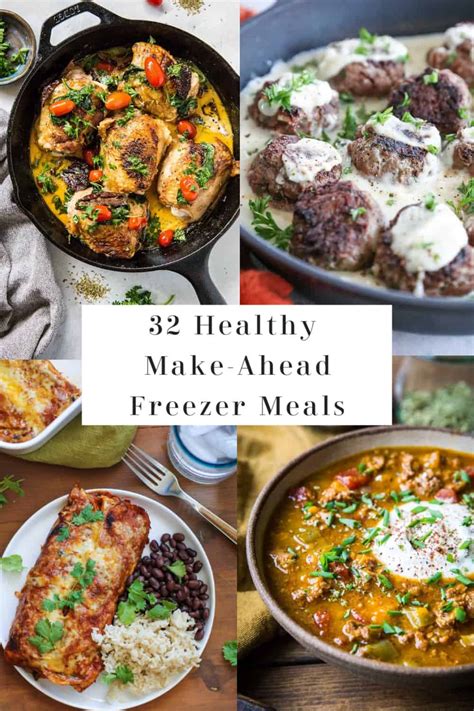 32 Healthy Freezer Meals - The Roasted Root