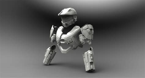 Halo 4 Master Chief By Evocprops On Deviantart