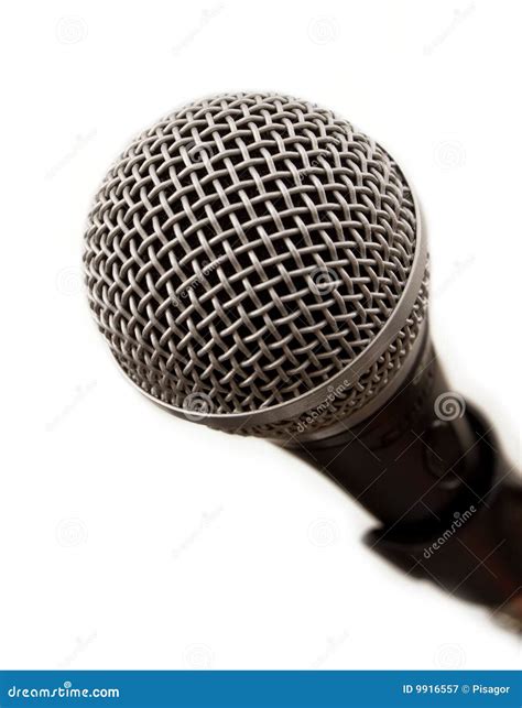 Professional Microphone Close Up Royalty Free Stock Photography Image