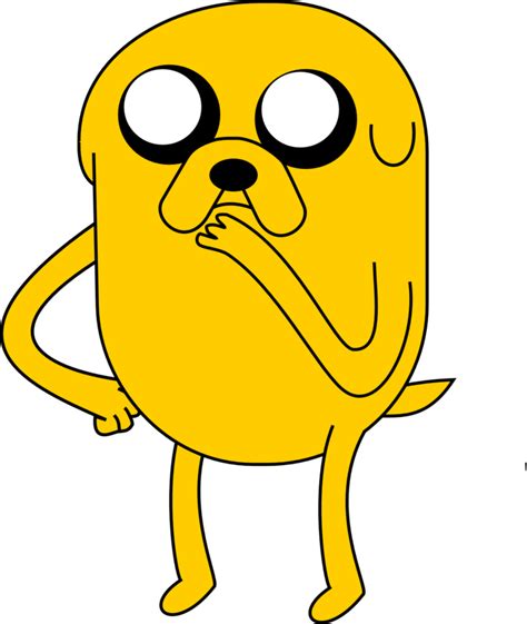 Jake The Dog Cartoon Characters Adventure Time Png Transparent