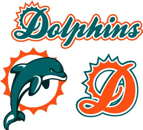 Dolphin Clipart Dolphin Miami Logo Vector Miami Dolphins Logo Png