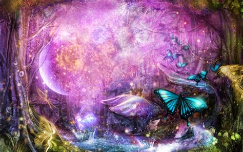 67 Fantasy Butterfly Wallpaper