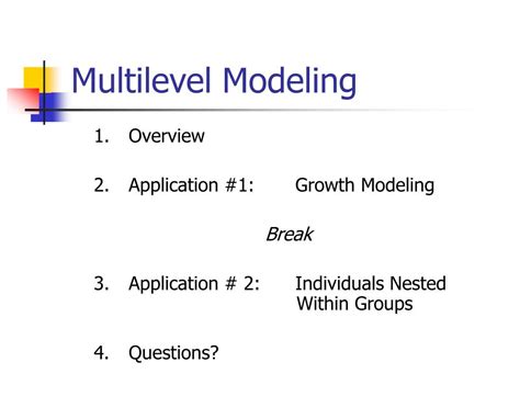 Ppt Multilevel Modeling Powerpoint Presentation Id230644