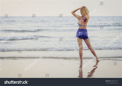 Beautiful Womans Body Sexy Bikini Over Stock Photo Shutterstock