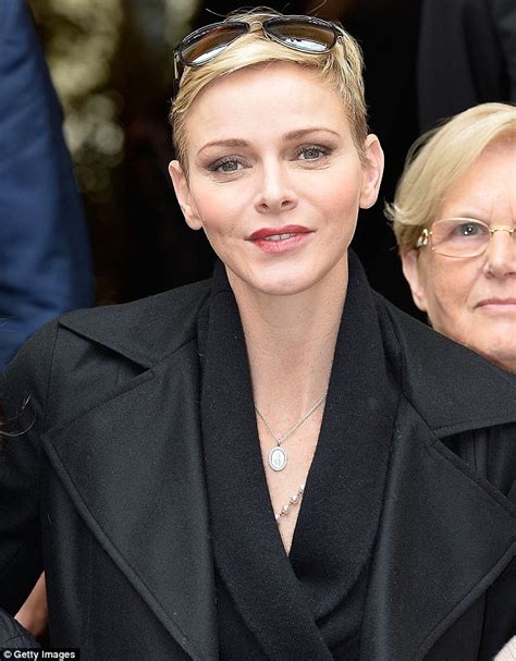 She has been married to prince albert of monaco since july 1, 2011. Princess Charlene of Monaco shows off new short pixie ...