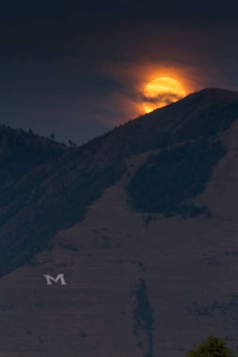 M Is For Moon Missoula Montana © Montana
