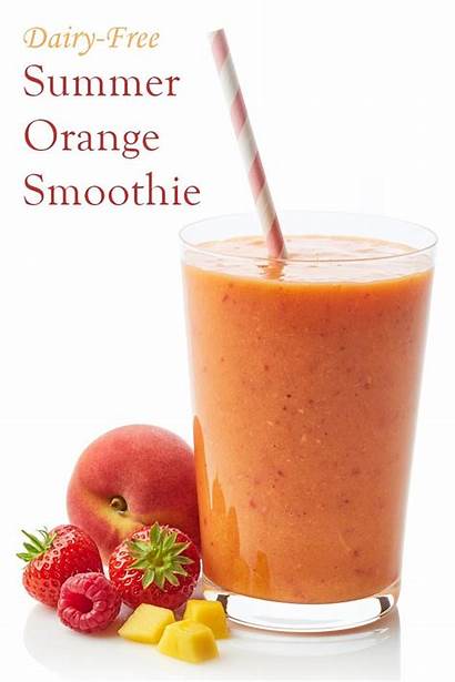Recipe Smoothie Lotus Orange Dairy Smoothies Healthy