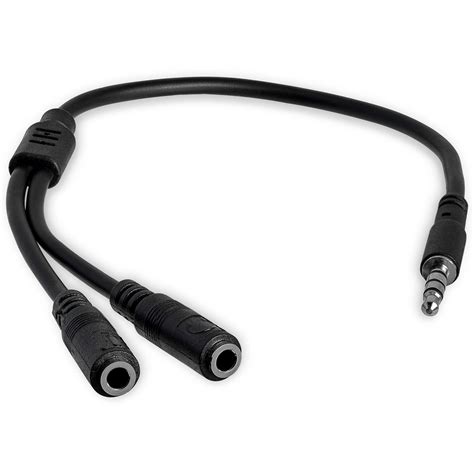 Buy Startech Headset Adapter Microphone And Headphone Splitter Mm Male Aux To Mm