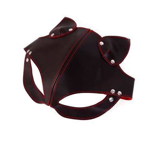 Couples Bdsm Leather Blindfold Foreplay Flirting Adult Cosplay Mask