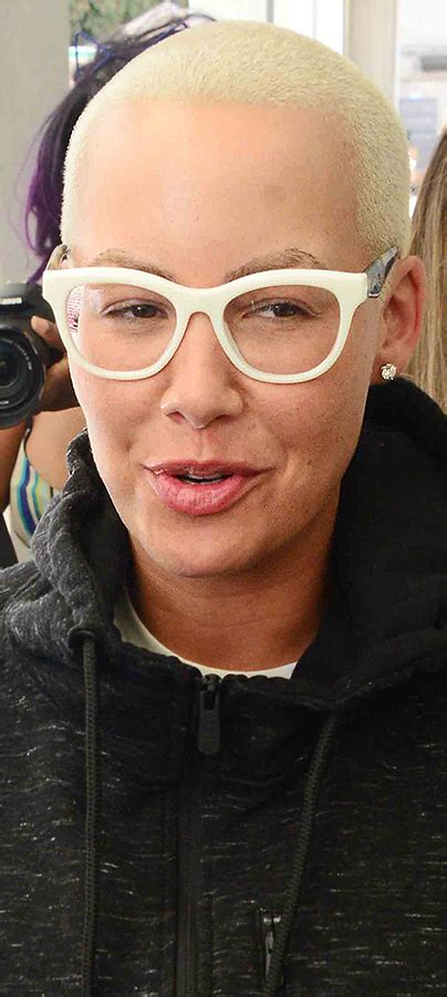 Amber Rose Steps Out Without Make Up Photos Oga Boss