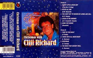 Cliff Richard Christmas With Cliff Richard Cassette Discogs