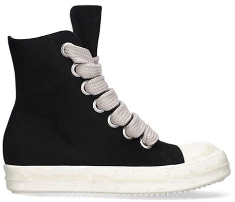 rick owens drkshdw jumbo lace high black du01b7800 dmw1 911