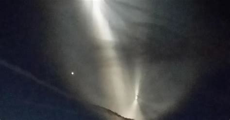 Rocket Launch This Morning Looks Like A Portal Opening Imgur