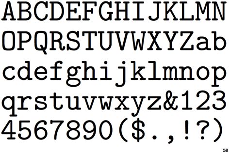 Fontscape Home Dimensions Fixed Width Serif