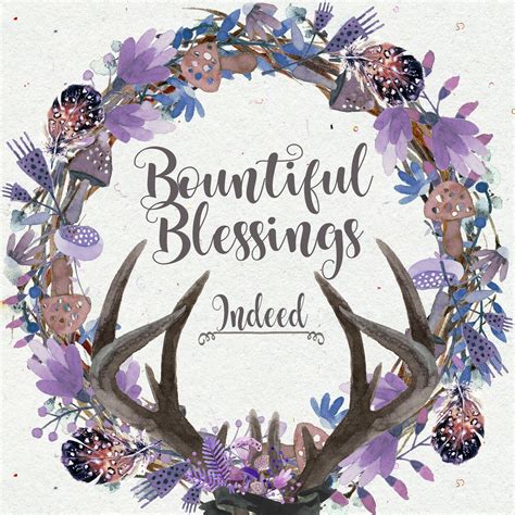 Bountiful Blessings Indeed Fall Printable - Pretty Printables ...