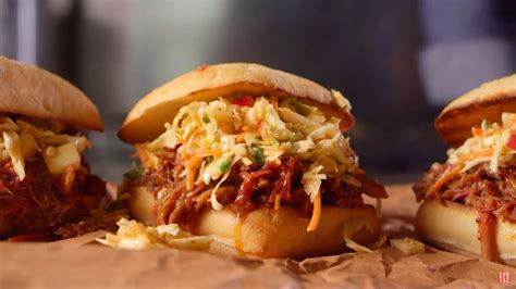 Video Pulled Pork Sandwich Recipe The Sauce By All