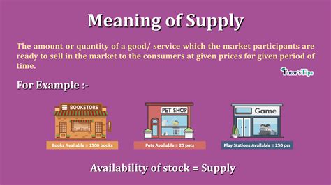 What Is Supply Definition And Determinants Business J