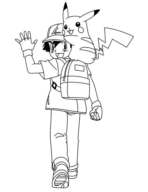 Find and print your favorite cartoon coloring pages and sheets in the coloring library free! Pokemon Coloring Page Tv Series Coloring Page | PicGifs.com