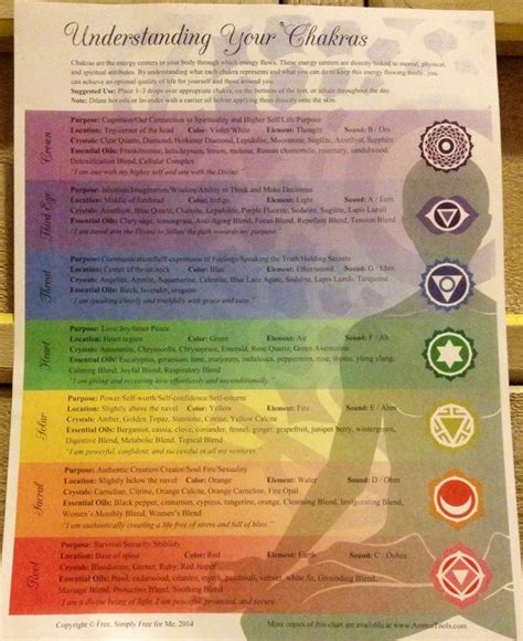 Understanding Your Chakras Chakra Plexus Products Understanding