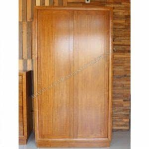 Lemari pakaian terbuat dari kayu biasanya mengalami pembengkakan atau penyusutan saat suhu disekitarnya berubah. Jual Lemari Pakaian Minimalis Jati Marva Terbaru Harga Murah