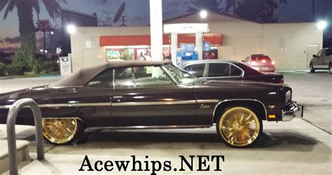Ace 1 Brown Chevy Vert On 24 Gold Daytons