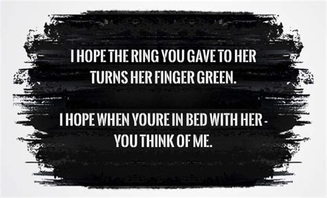 I hope the ring you gave to her turns her finger green i hope when your in bed with her, you think of me i would never wish bad things, but i don't wish you. Kelly Clarkson // Never Again | Lyric quotes, Word board ...