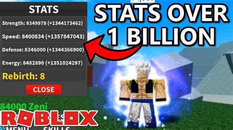 Stats Over 1 Billion Dragon Ball Ultimate Roblox So Much Power Dragon