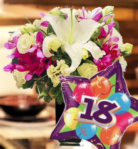 We are a full service florist that has specialized in nation wide delivery since 1910. 18th Birthday Flowers and Balloon | Birthday flowers ...