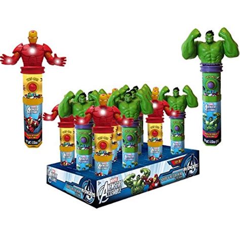 Marvel Avengers Sound And Action Hero With Candy 12ct
