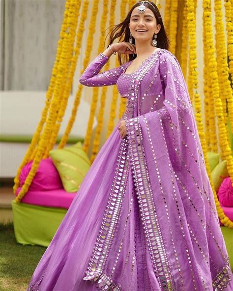 Impeccable Lavender Lehengas For Year 2021 Intimate Wedding Season For Our Real Brides To Get