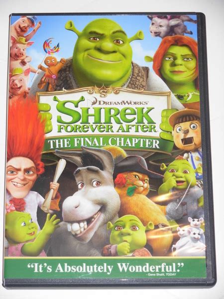 Free Shrek Forever After The Final Chapter Dvd With Case Dvd